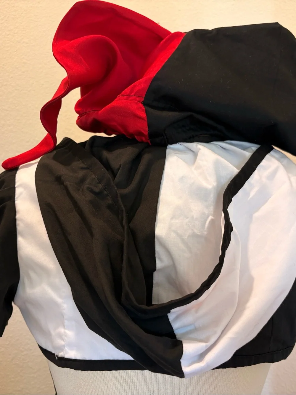 Black & White Harley Quinn Inspired Costume